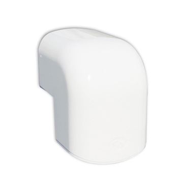 Tecnosystemi Optima Wit buiten bocht 135 - pr/st - VPE 3